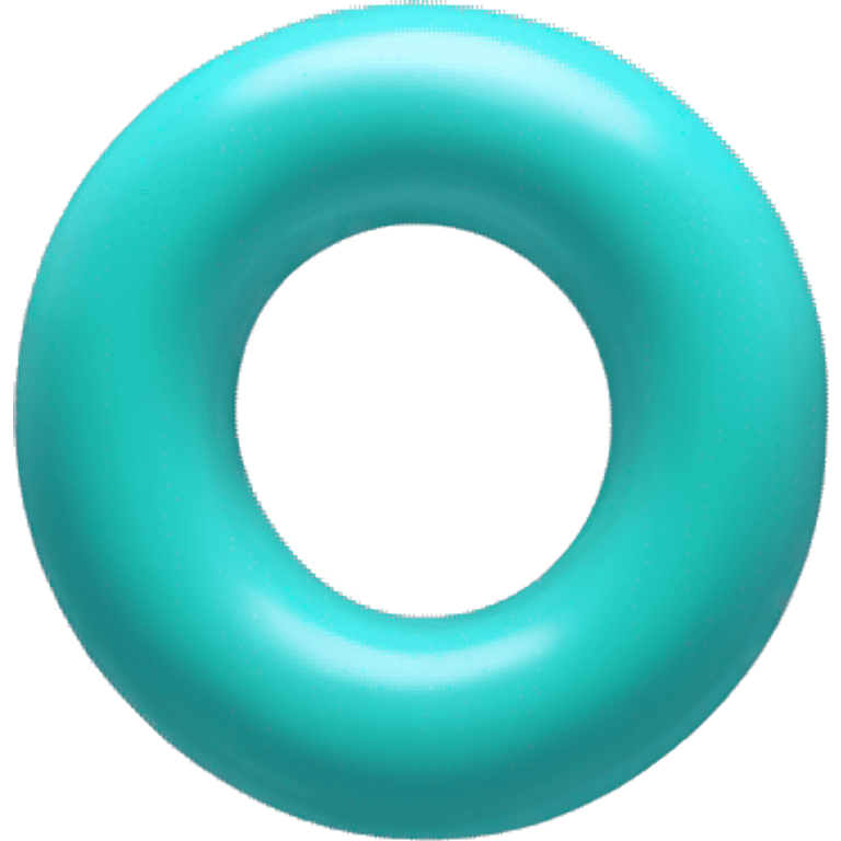 Pool with rubber ring  emoji