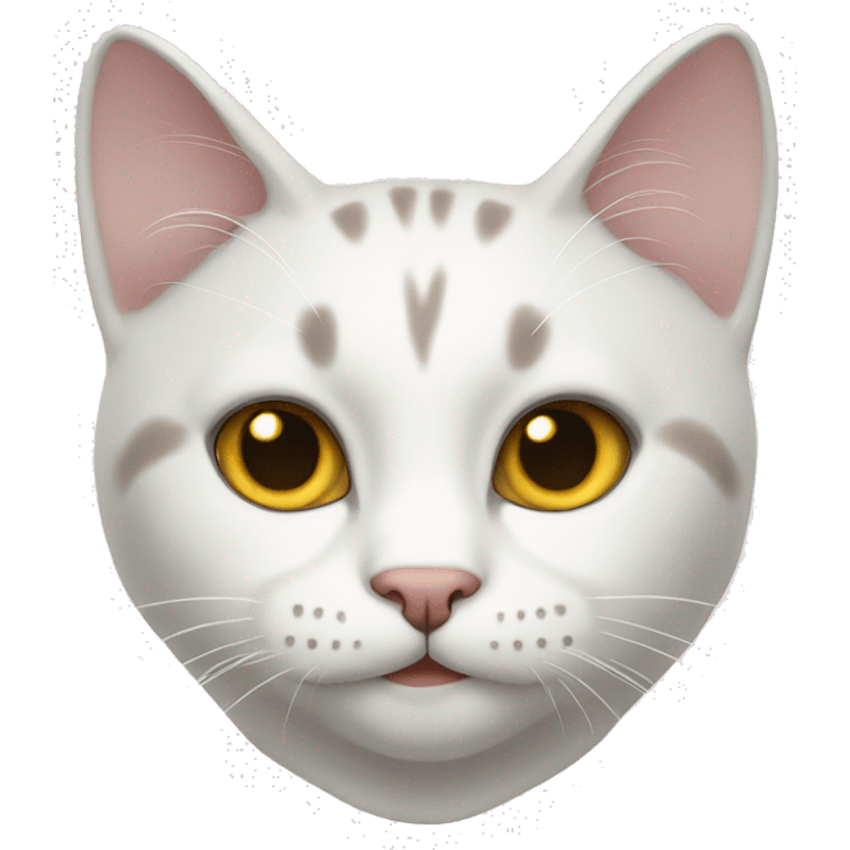 Cat White  emoji