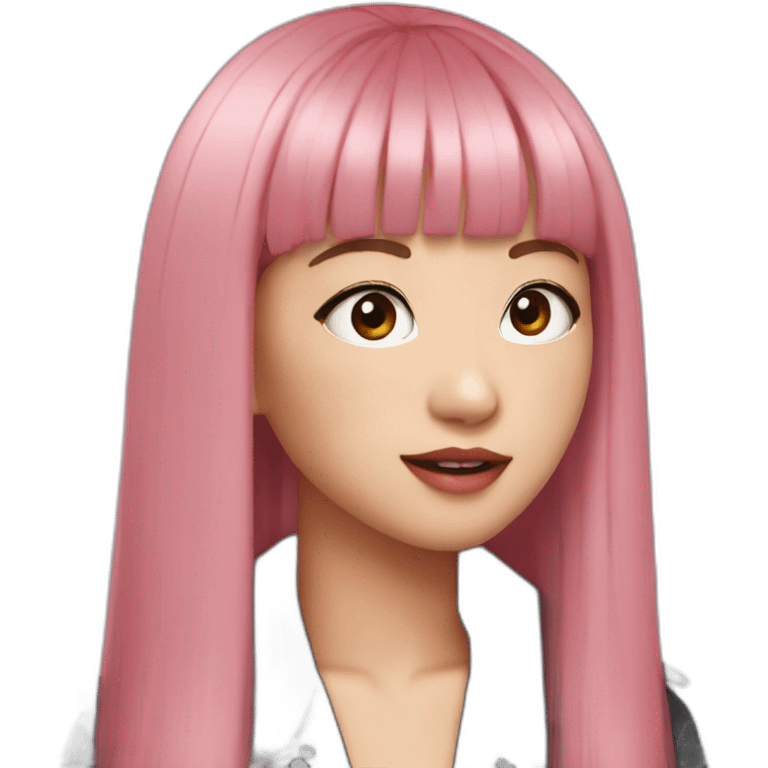 LISA from Blackpink emoji