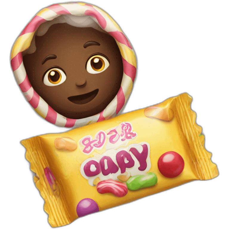 candy in a wrapper emoji