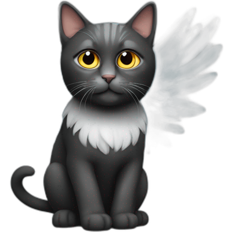 Cat with wings emoji