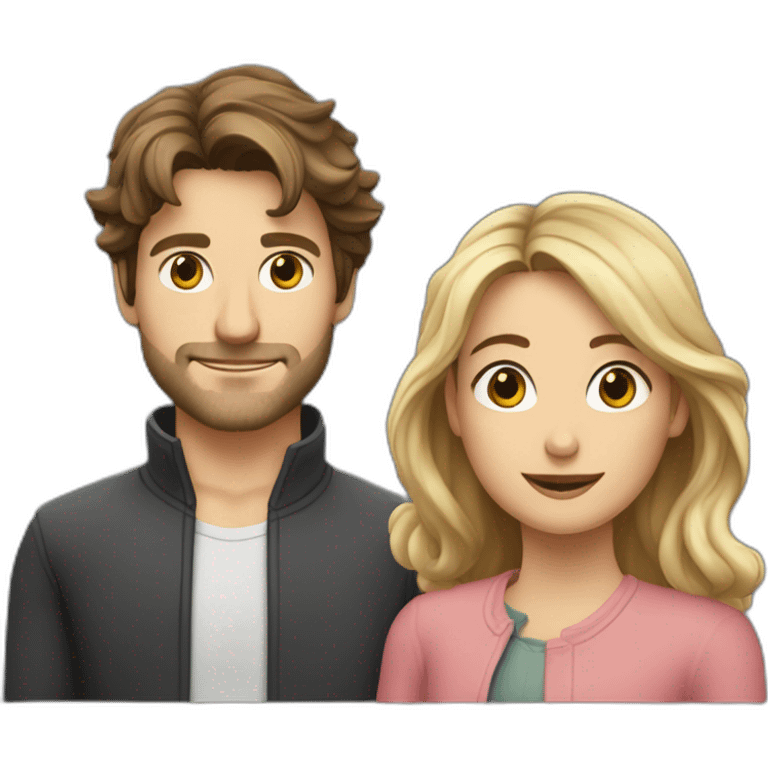 Manon massé et Gabriel Nadeau-Dubois emoji