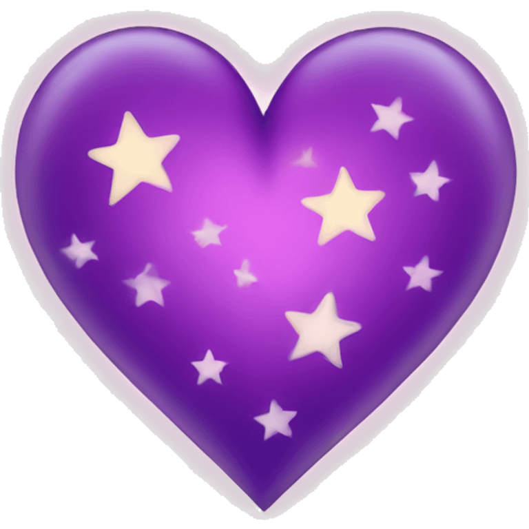 heart with stars emoji