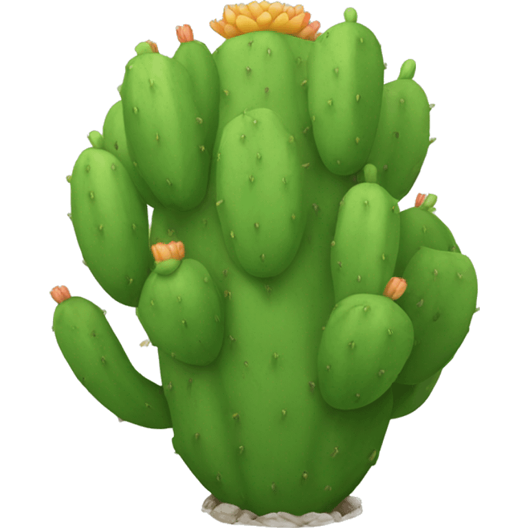 round Nopal emoji