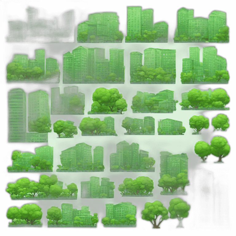 Green city emoji