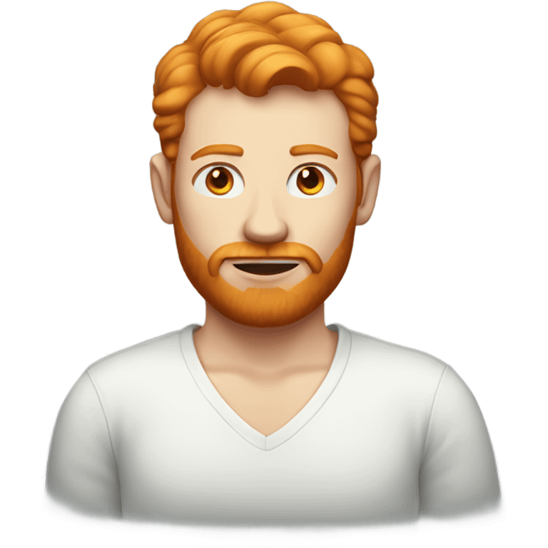 Ginger man backwards emoji