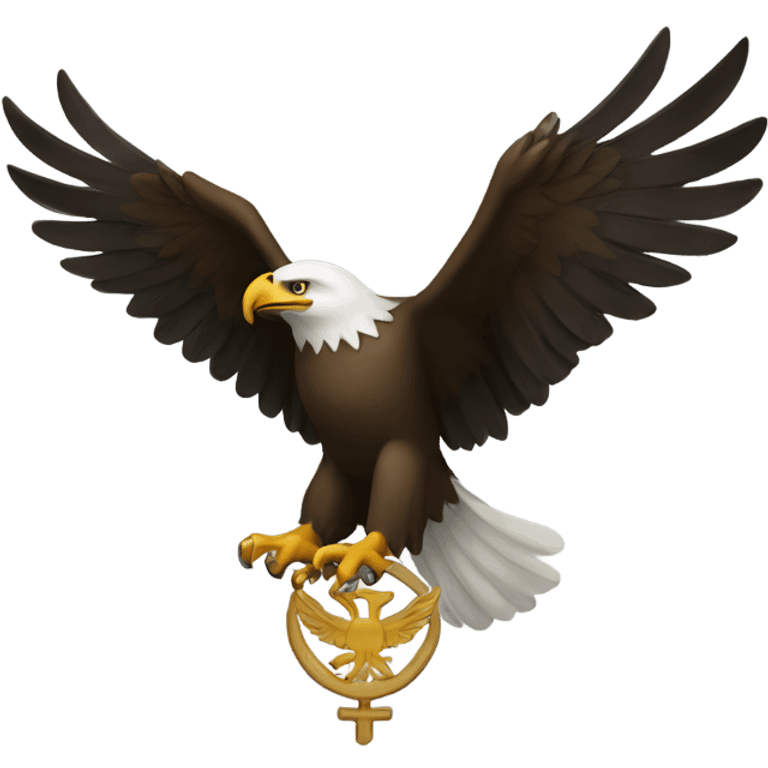 Orthodox eagle emoji