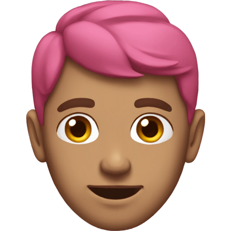 Pink stat emoji