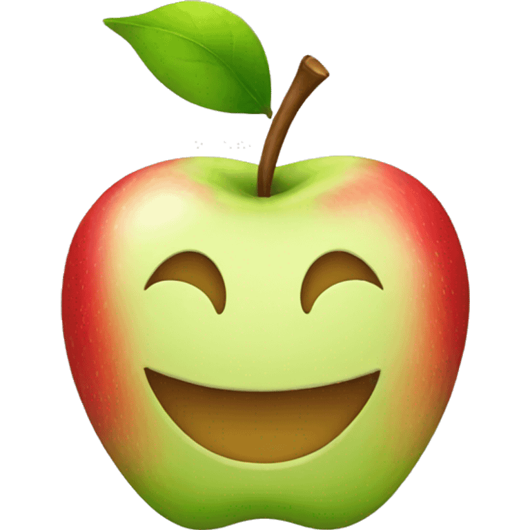 apple smile emoji