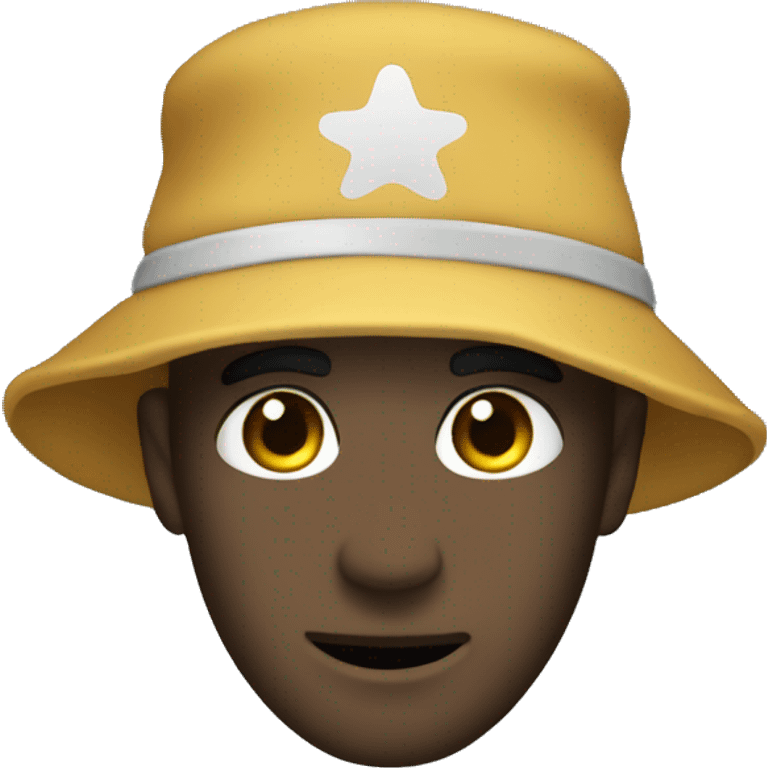 bucket hat cap emoji