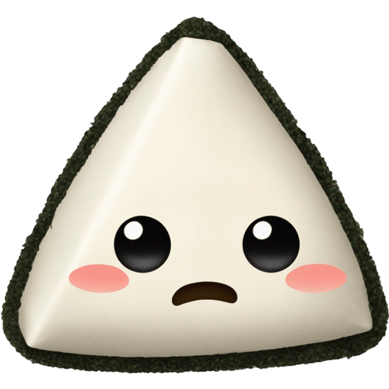 Angry onigiri emoji