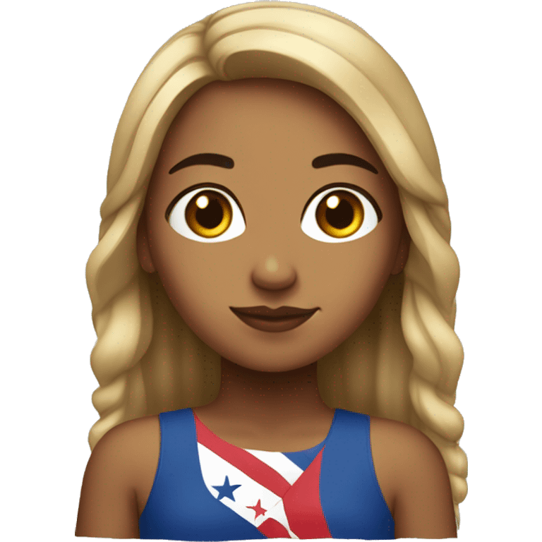 Puerto Rican girl  emoji