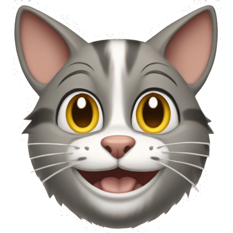 tom cat in tom and jerry emoji