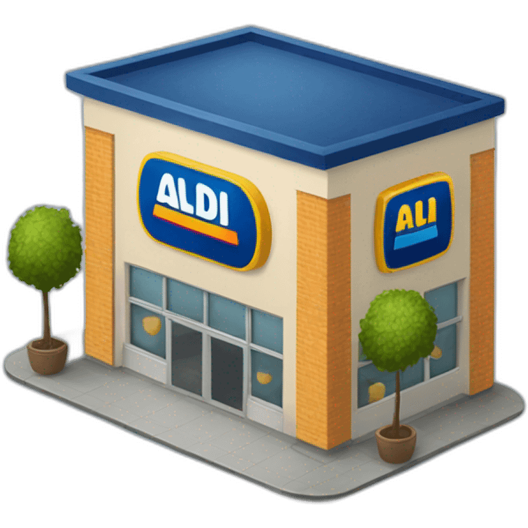 "Aldi" store emoji