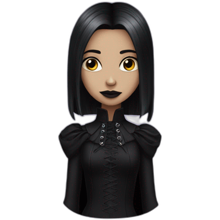 goth princess emoji