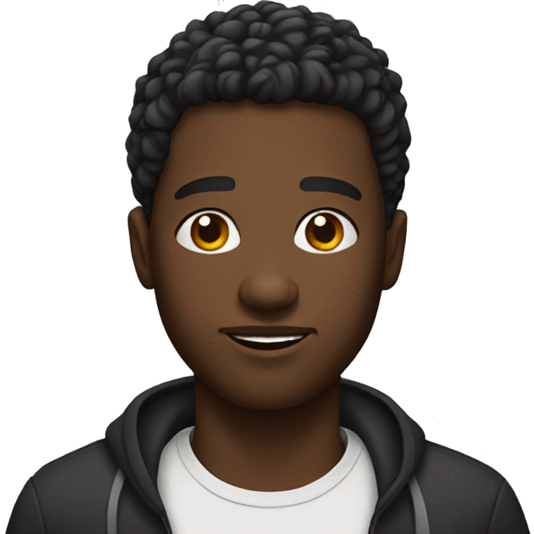 Black guy emoji