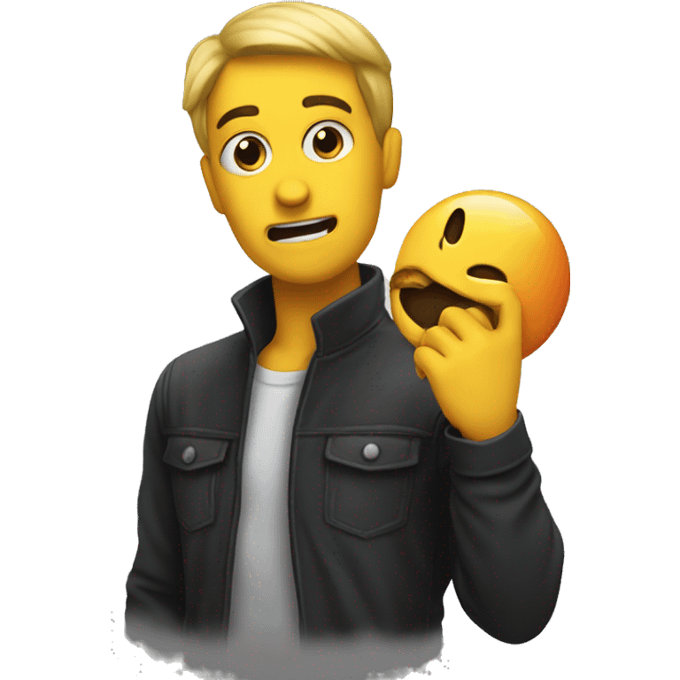 stealing an emoji emoji