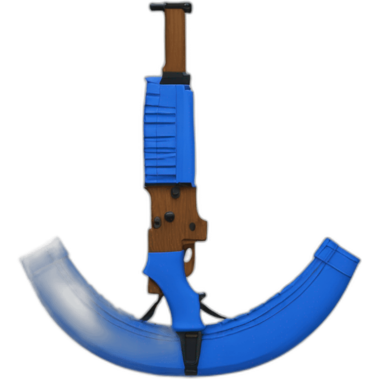 Ak blue emoji