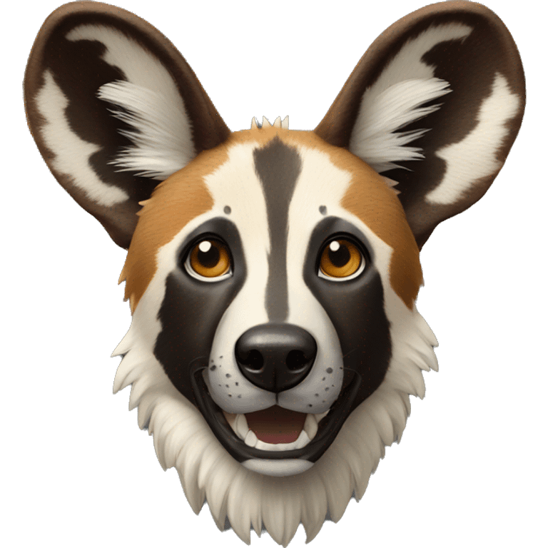 African Wild Dog emoji