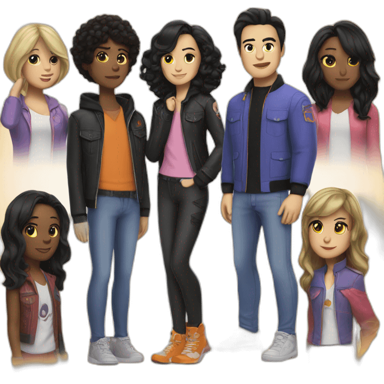 julie and the phantoms from netflix emoji