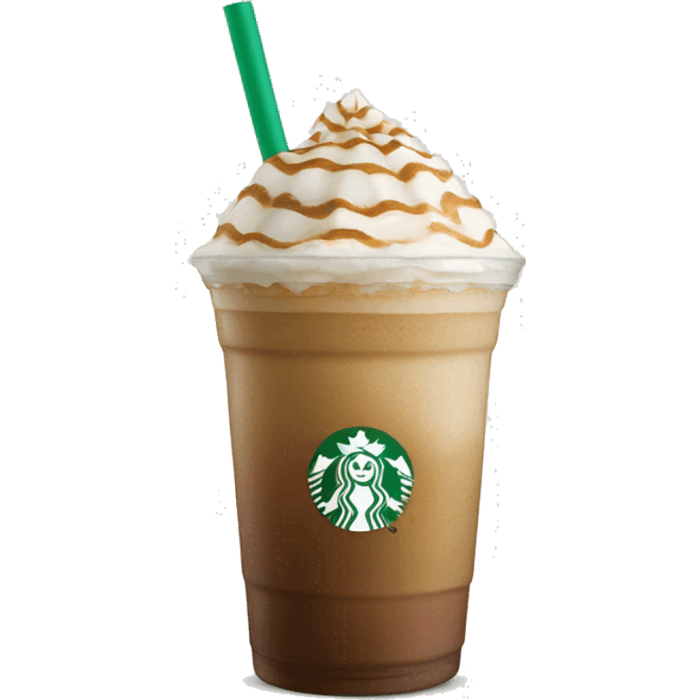 Starbucks frappe  emoji