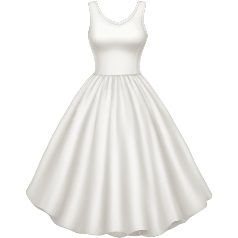 Pretty White dress emoji