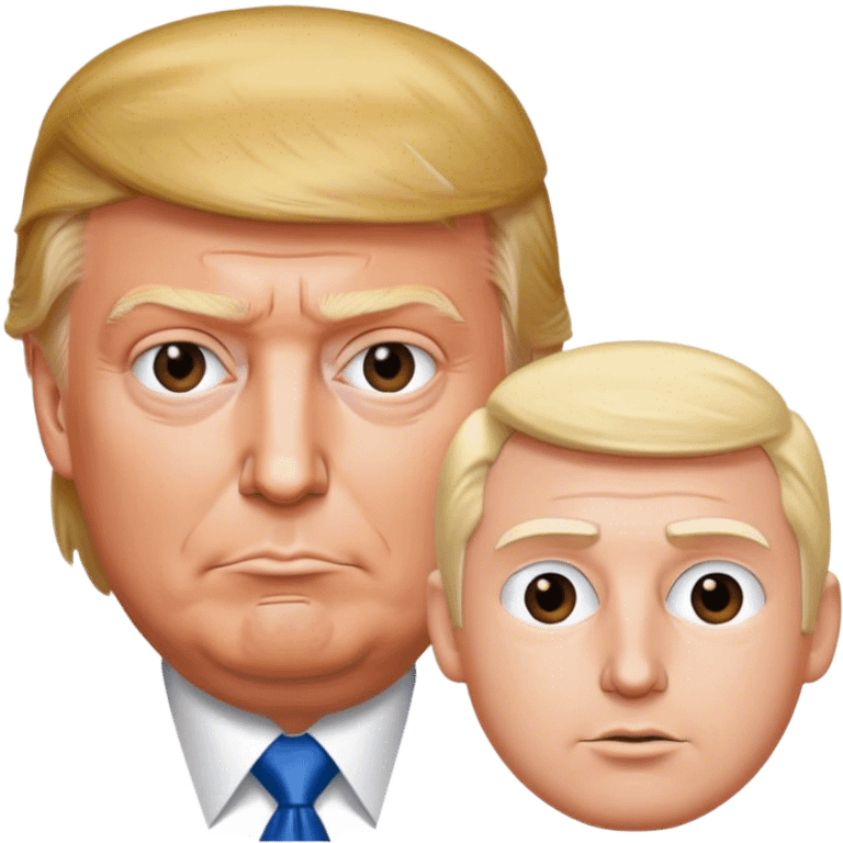 Rick ( rick et morty ) & donald trump emoji