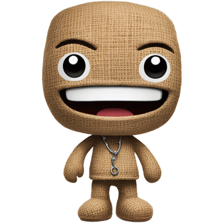 Sackboy from game emoji