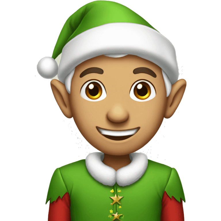 christmas elf emoji