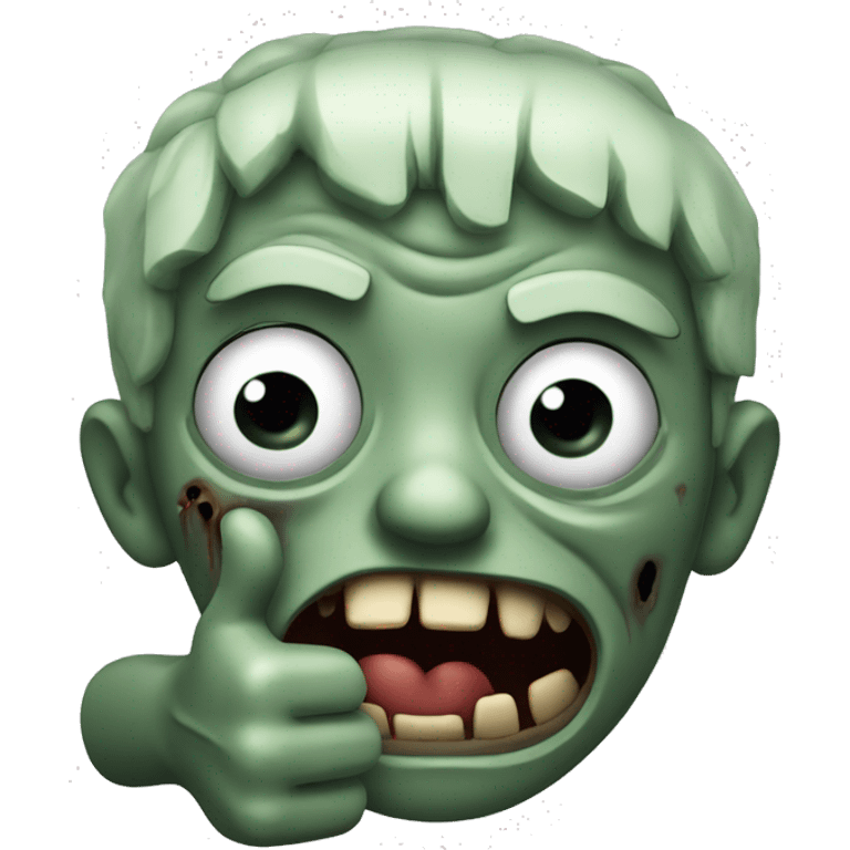 a zombie giving thumbs up emoji