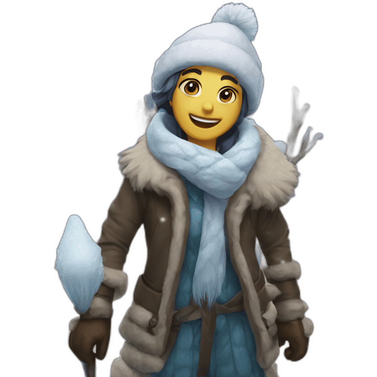 winter of aespa emoji