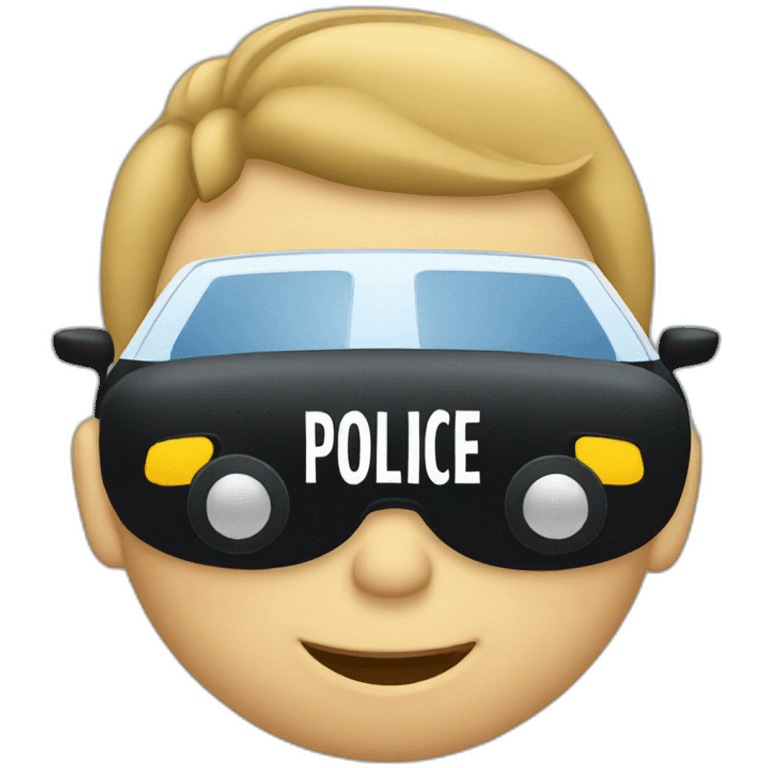 Voiture police emoji