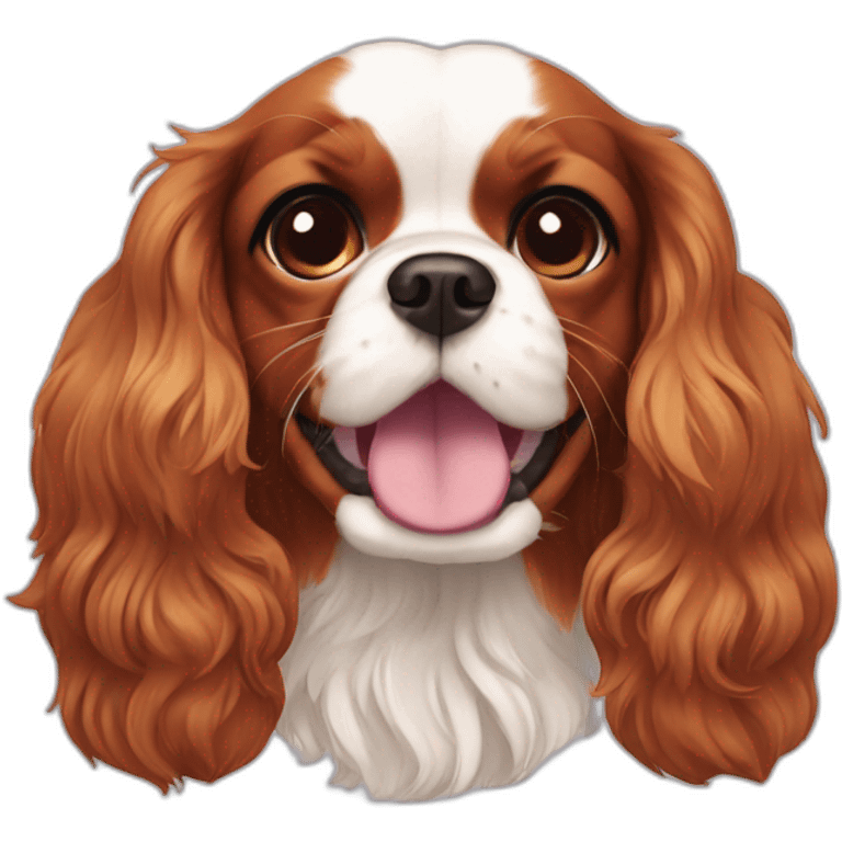 Cavalier King Charles Spaniel Brown emoji