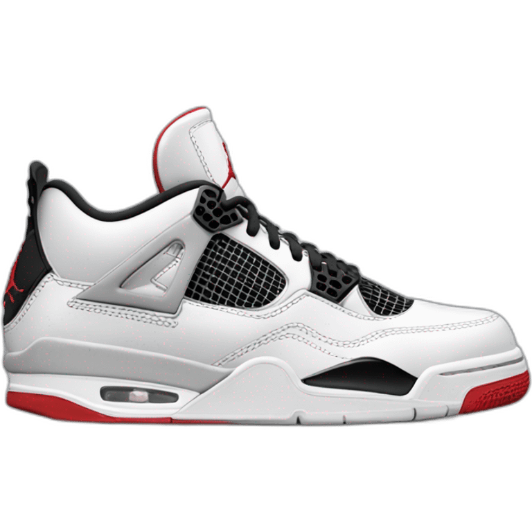 A pair of Jordan 4s worth one hundred million dollars  emoji