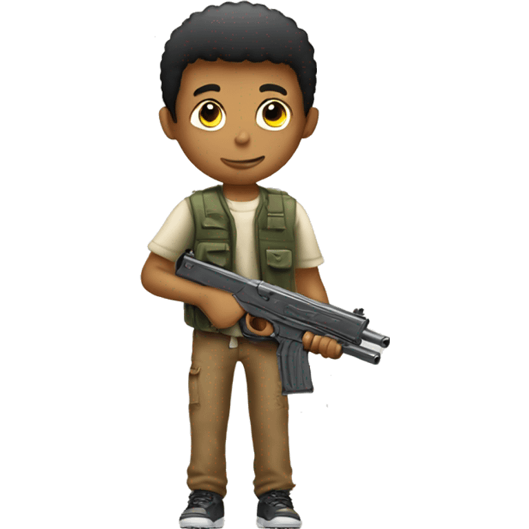 Toygun with boy emoji