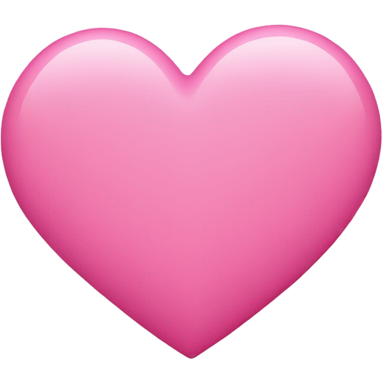 Pink heart  emoji