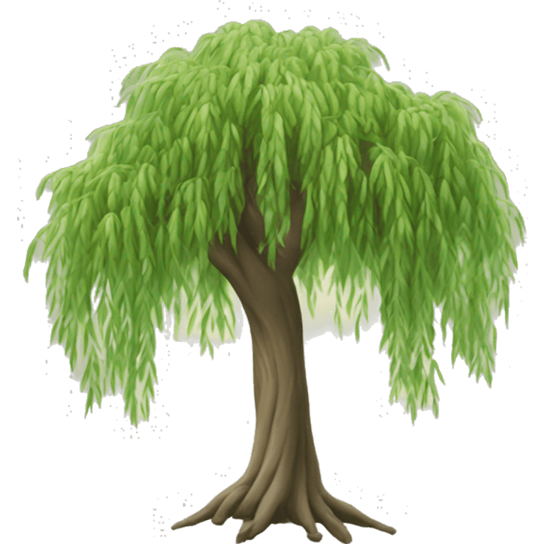 A willow tree emoji