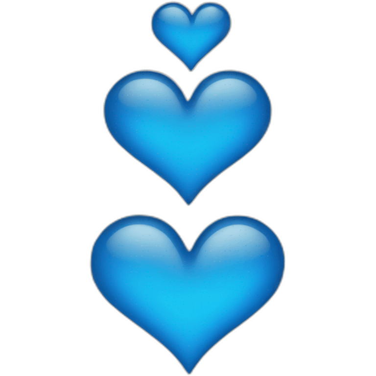 Blue heart emoji