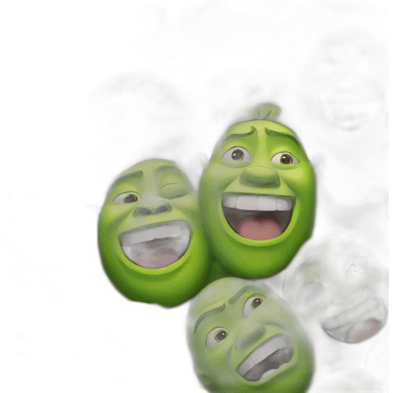 shrek crying laughing emoji