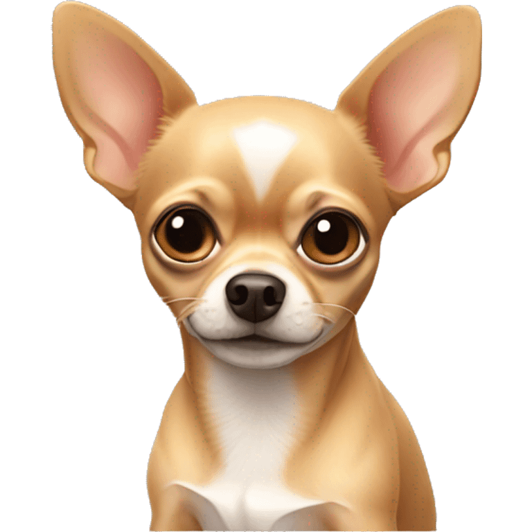 Tan chihuahua emoji