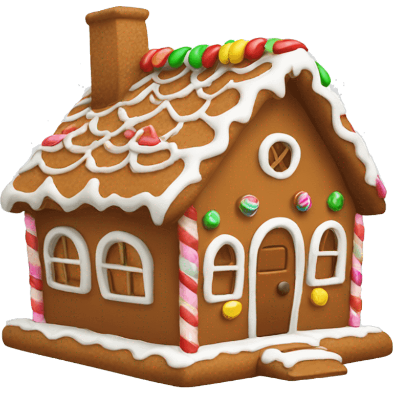 Ginger bread house emoji