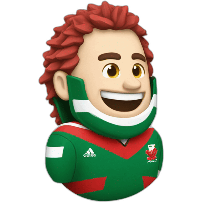 Rugby wales emoji