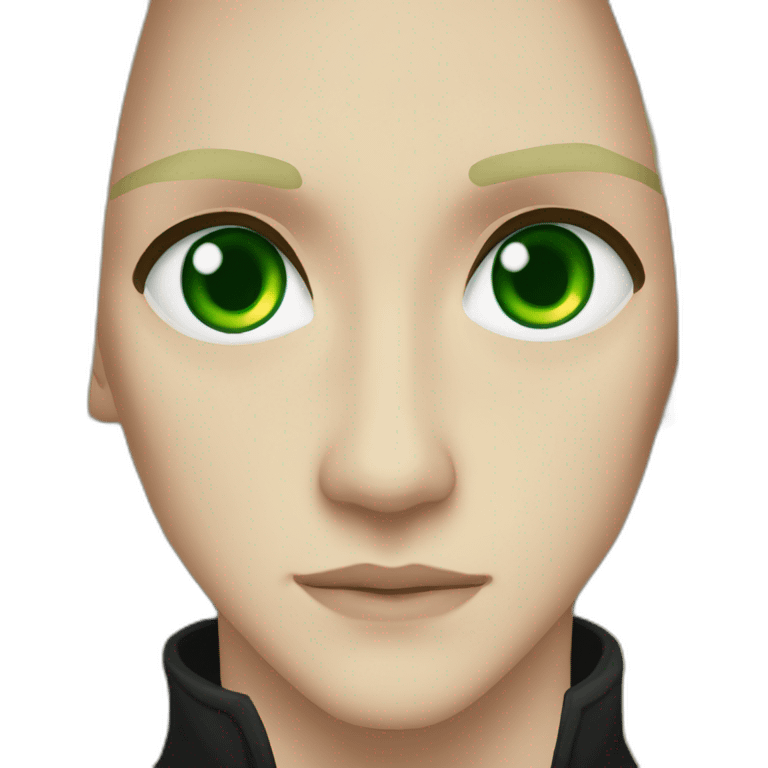 Draco Malfoy green eyes emoji