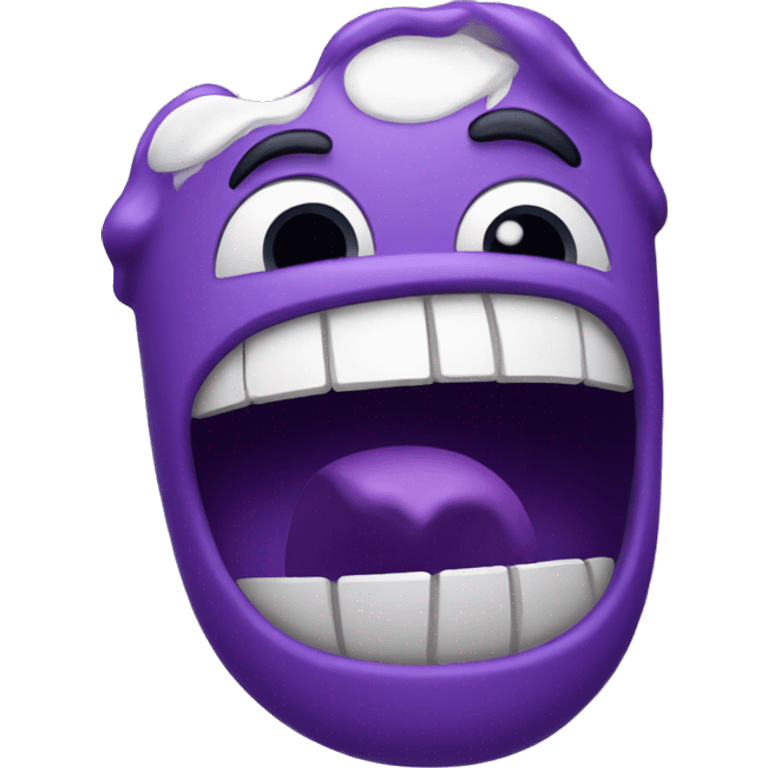 Grimace shake emoji