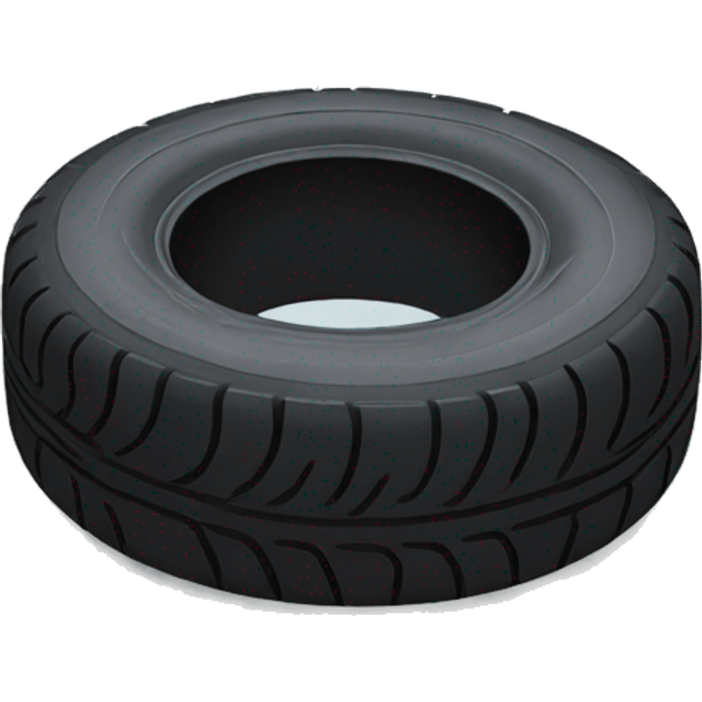 vehicle tire emoji