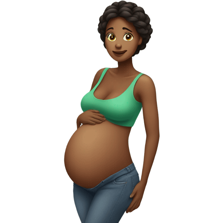 Pregnant  emoji