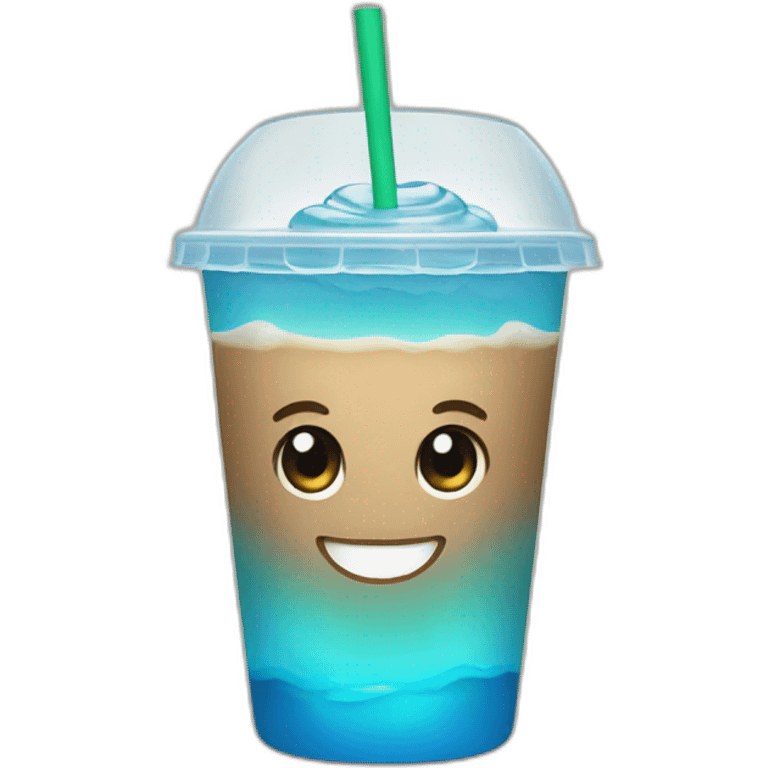 Starbucks water emoji