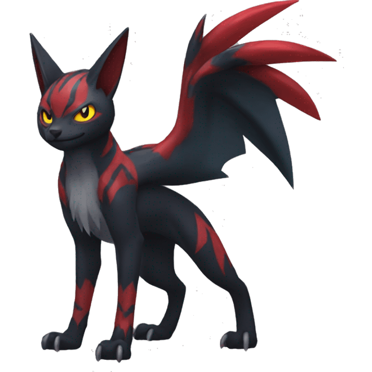 Nargacuga-Litten-Zoroark full body emoji