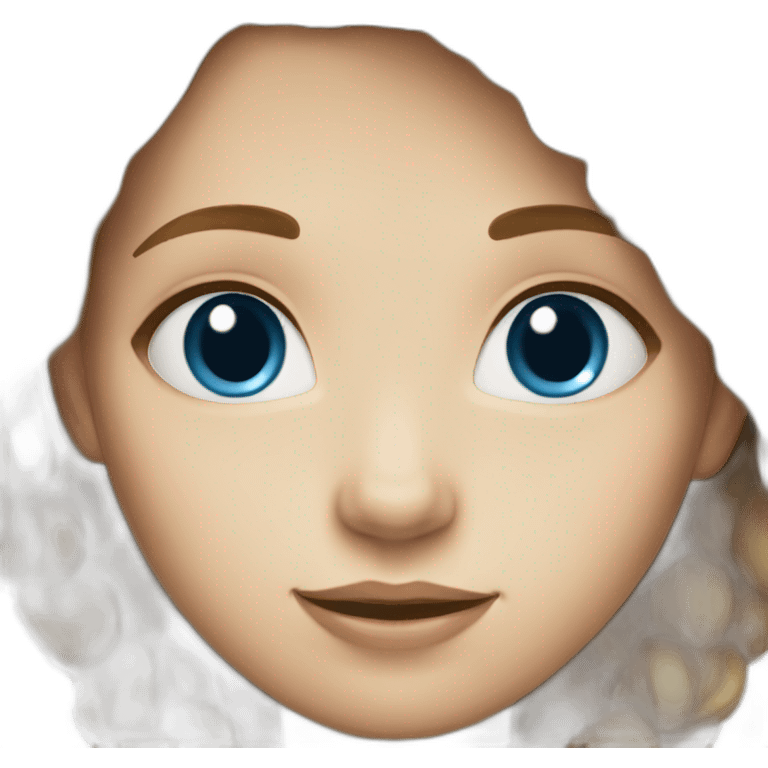 girl-character-with-white-skin,-brown-hair-and-blue-eyes emoji