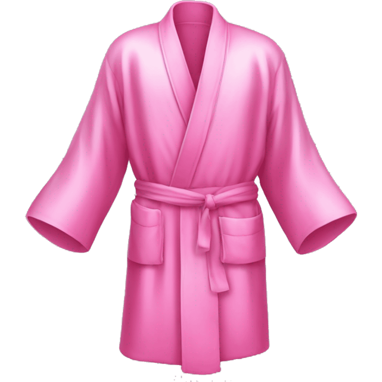 Pink silk robe emoji